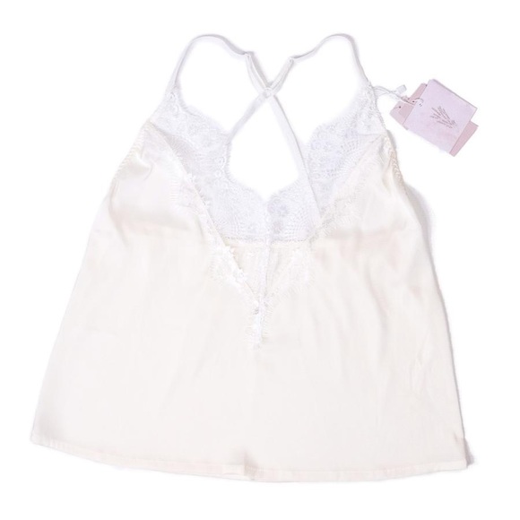 Joli cami and short pajama set ivory - Picture 2 of 4